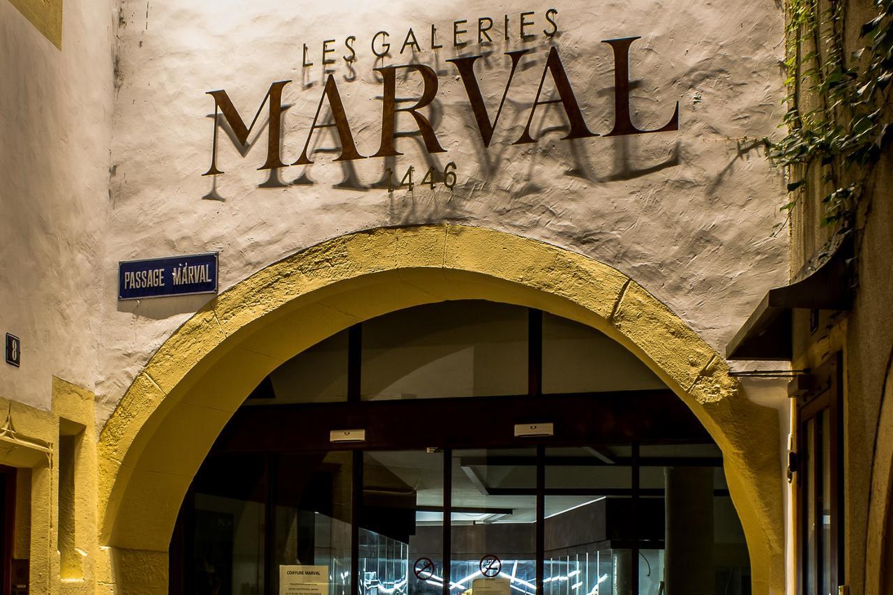 Les Galeries Marval Neuchâtel Exterior foto